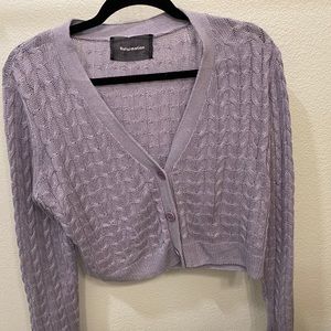Reformation Cardigan, cropped